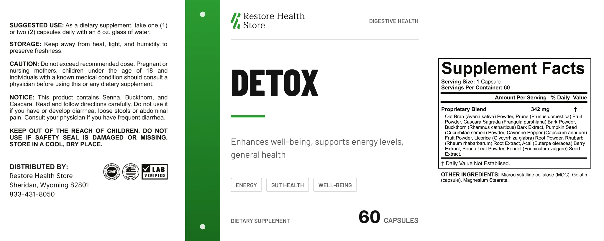 Detox ingredients